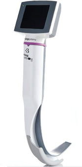 Ambu Laryngoscope Blade King Vision™ Channeled Type Size 3 Medium Adult - Case of 10 - KVL03C-CS