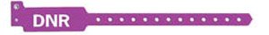Precision Dynamics Identification Wristband with Shield Sentry® Superband® Alert Bands® Alert Band Permanent Snap DNR - Box of 500 - 5075-33-PDM-BX