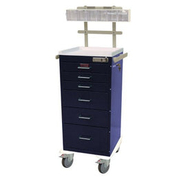 Harloff Crash Cart Mini-Line Navy Blue - Each - 3256E-ANS-EA