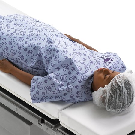 3M Patient Warming Gown 3M™ Bair Hugger™ Small Blue Reusable - Case of 20 - 81501-CS