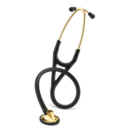 3M Cardiology Stethoscope 3M™ Littmann® Master Cardiology™ Black 1-Tube 27 Inch Tube Single Head Chestpiece - Each - 2175-EA