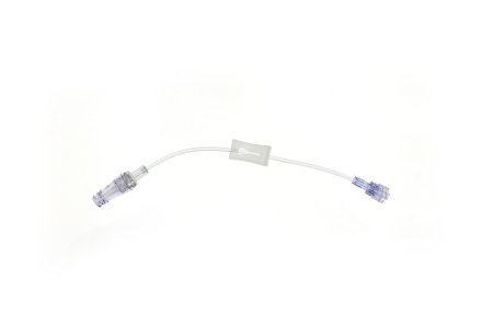 ICU Medical IV Extension Set Needle-Free Port Small Bore 7 Inch Tubing - Case of 50 - MC3302-CS