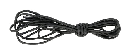 Fabrication Enterprises Shoelaces Black Elastic - Pack of 2 - 86-1125-PK