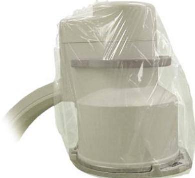 Sterigear Image Intensifier / X-ray Tube Drape 9 Inch Fits OEC® 9600/9800/9900 Full Size C-Arm - Case of 60 - 10110-CS