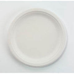 Lagasse Plate Chinet® White Single Use Paper 10-1/2 Inch Diameter - Case of 500 - HUH21217-CS