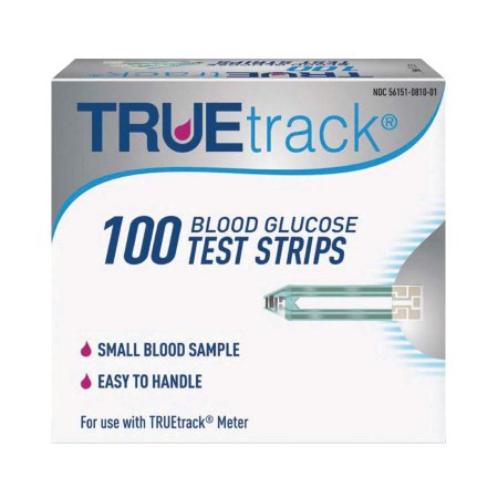 Nipro Diagnostics Blood Glucose Test Strips TRUEtrack® 100 Strips per Pack - Case of 1200 - A3H01-80-CS