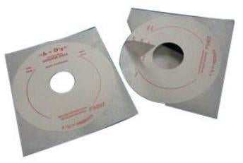 Torbot Group Adhesive Disc 3/4 ID X 4 Inch OD, Water Resistant - Pack of 10 - GR150034-PK