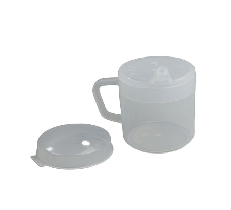 Fabrication Enterprises Drinking Mug PSC 8 oz. Translucent Plastic Reusable - Each - 60-1011-EA