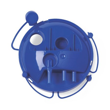 Medline Suction Canister Medline 1500 mL Turret Lid - Case of 45 - DYNDSC1500-CS