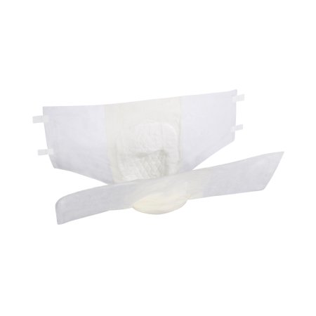 Cardinal Unisex Adult Incontinence Brief Simplicity™ X-Large Disposable Moderate Absorbency - Case of 100 - 65035R-CS