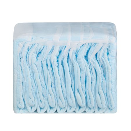 Cardinal Unisex Adult Incontinence Brief Simplicity™ Large Disposable Moderate Absorbency - Bag of 10 - 65034R-BG