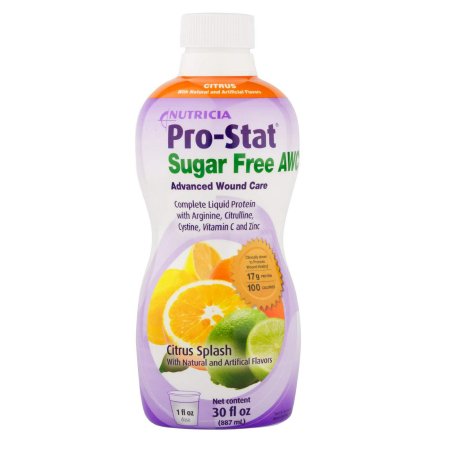 Nutricia North America Oral Supplement Pro-Stat® AWC Citrus Splash Flavor Liquid 30 oz. Bottle - Case of 4 - 78383-CS