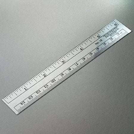 Sklar Ruler Plastic 6 Inch - Case of 100 - 96-1674-CS