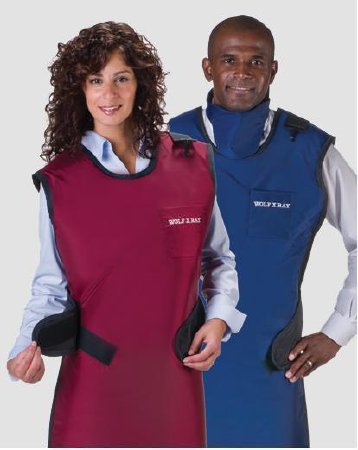 Wolf X-Ray X-Ray Apron Purple Easy Wrap Style Large - Each - 65023LW-12-EA