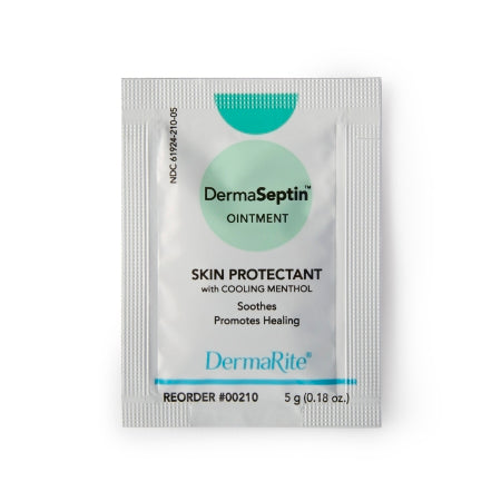 DermaRite Industries Skin Protectant DermaSeptin® 5 Gram Individual Packet Scented Ointment - Each - 00210-EA