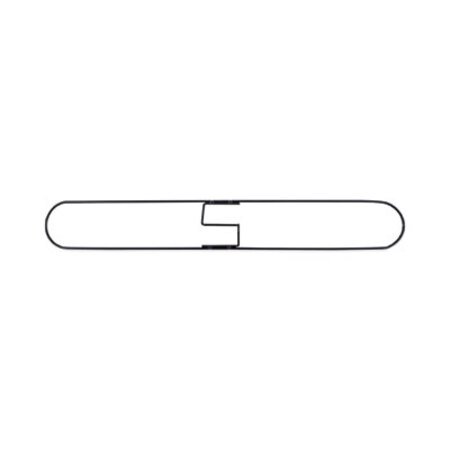 Boardwalk® Clip-On Dust Mop Frame, 36w x 5d, Zinc Plated - Each - BWK-1436-EA