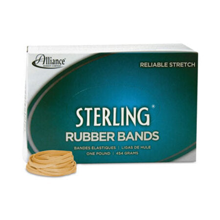 Alliance® Sterling Rubber Bands, Size 31, 0.03" Gauge, Crepe, 1 lb Box, 1,200/Box - Box of 1 - ALL-24315-BX
