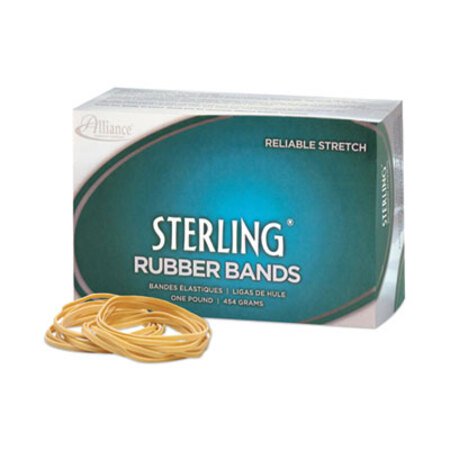Alliance® Sterling Rubber Bands, Size 32, 0.03" Gauge, Crepe, 1 lb Box, 950/Box - Box of 1 - ALL-24325-BX