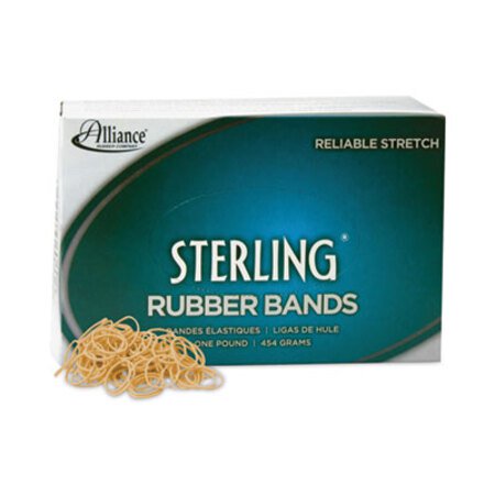 Alliance® Sterling Rubber Bands, Size 10, 0.03" Gauge, Crepe, 1 lb Box, 5,000/Box - Box of 1 - ALL-24105-BX