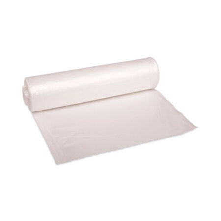 Boardwalk® High-Density Can Liners, 45 gal, 13 microns, 40" x 46", Natural, 25 Bags/Roll, 10 Rolls/Carton - CT/1 - BWK-404616-CT