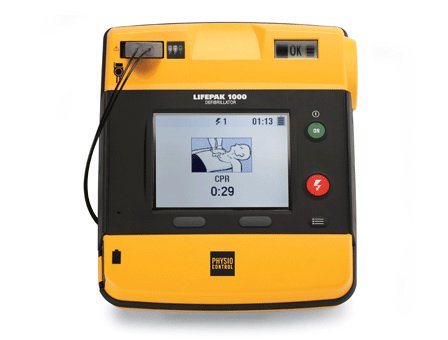 The Palm Tree Group AED Unit Automatic Lifepak® 1000 Electrode Pads Contact - Each - 99425-000025-EA