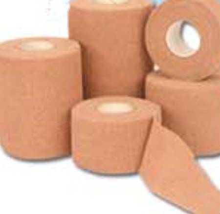 Andover Coated Products Cohesive Bandage CoFlex®Â·LF2 1 Inch X 5 Yard Self-Adherent Closure Tan NonSterile 20 lbs. Tensile Strength - Roll of 1 - 9100TN-030-RL