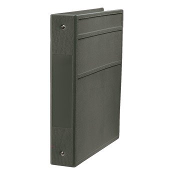 Carstens Binder Carstens® 3 Ring Gray 250 Sheets Side Opening - Each - 2042-3R-EA