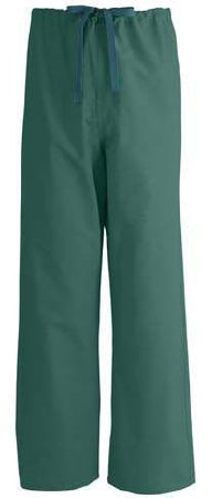 Medline Scrub Pants AngelStat® Reversible 2X-Large Hunter Green Unisex - Each - 600NHGXXL-CA-EA