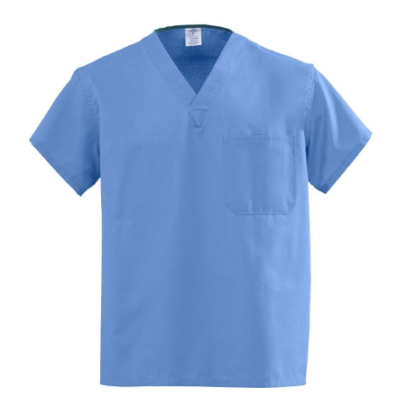 Medline Scrub Shirt AngelStat® X-Large Hunter Green 1 Pocket Short Sleeve Unisex - Each - 610NHGXL-CA-EA