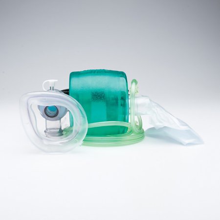 Mada Medical Products Bag Valve Mask Resuscitator Bag Valved Mask - Box of 6 - 4010-BX