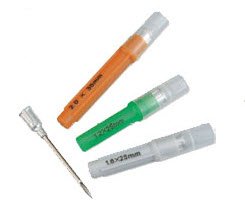 AirTite Products Veterinary Hypodermic Needle EXELInt® 1 Inch Length 14 Gauge Regular Wall Without Safety - Case of 1000 - 26450-CS