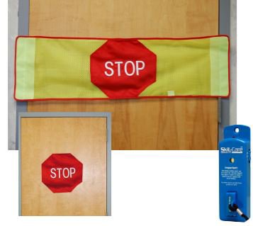 Skil-Care Magnetic Sign Instructional Sign Skil-Care® Stop - Each - 909225-EA