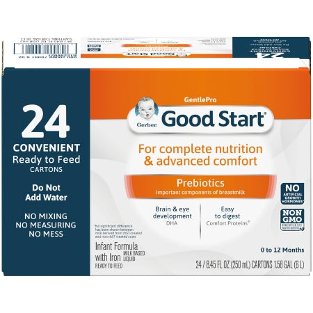 Nestle Healthcare Nutrition Infant Formula Gerber® Good Start® GentlePro 8.45 oz. Tetra-Pak Carton Liquid - Each - 5000079991-EA
