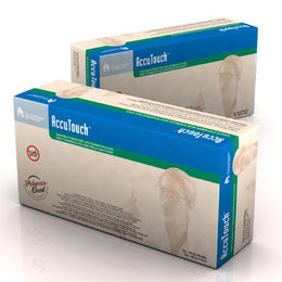 Dynarex Exam Glove AccuTouch™ X-Large NonSterile Latex Standard Cuff Length Smooth Ivory Not Rated - Case of 1000 - 6625-CS