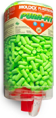 Moldex-Metric Earplug Dispenser Moldex® PlugStation® Wall Mount 500 Pair Capacity Clear - Case of 4 - 6845-CS