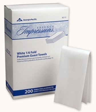 Georgia Pacific Guest Towel Dixie Ultra® 1/6 Fold 13 X 17 Inch - Case of 800 - 92113-CS
