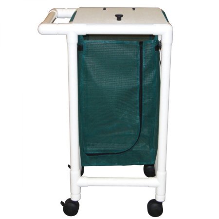 Patterson Medical Supply Single Hamper with Bag Standard 4 Casters 14.46 gal. - Each - 561587-EA