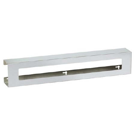 Clinton Industries Glove Box Holder Slimline Horizontal or Vertical Mounted 3-Box Capacity Silver 4 X 5-1/2 X 30 Inch Steel - Each - GS-3033-EA