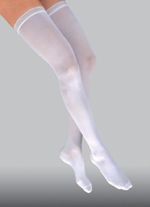 BSN Medical Anti-embolism Stocking Thigh High 2X-Large White Closed Toe - Pair - 111489-PR