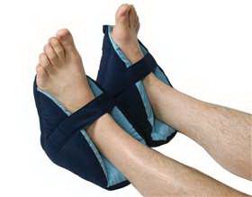 Alimed Foot Pillow with Boot AliMed® One Size Fits Most Navy Blue / Light Blue - Each - 65938-EA