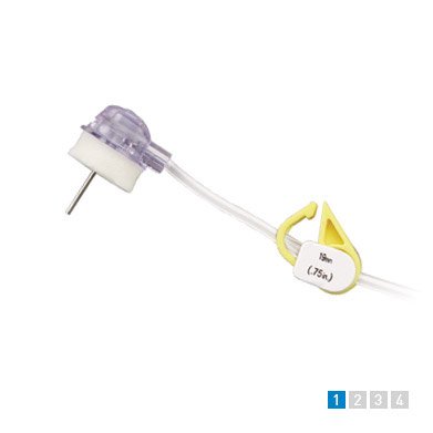 Smiths Medical ASD, Inc. Portal Access Cannula Gripper Micro® Blunt 20 Gauge 3/4 Inch Y-Site Port - Box of 12 - 21-3276-24-BX