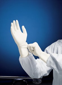 Kimberly Clark Cleanroom Glove Kimtech Pure® G3 Size 8 Nitrile White 12 Inch Beaded Cuff Sterile Pair - Case of 200 - 56892-CS