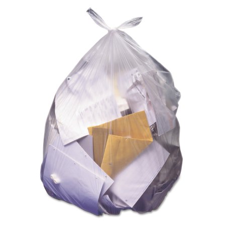 Lagasse Trash Bag Heritage™ 45 gal. Natural HDPE 12 Mic. 40 X 48 Inch Star Seal Bottom Flat Pack - Case of 250 - HERZ8048MNR03-CS