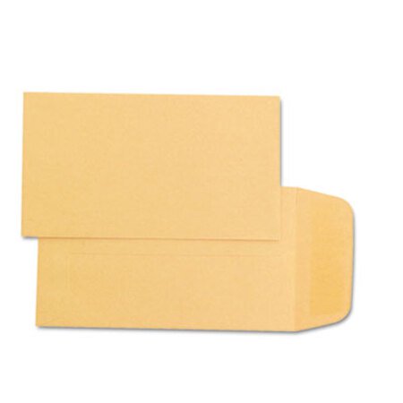 Quality Park™ Kraft Coin and Small Parts Envelope, #1, Square Flap, Gummed Closure, 2.25 x 3.5, Light Brown Kraft, 500/Box - Box of 1 - QUA-50162-BX