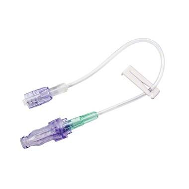 B. Braun IV Extension Set Caresite® Needle-Free Port Small Bore 8 Inch Tubing Without Filter Sterile - Case of 100 - 470101-CS