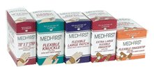 Medique Products Adhesive Strip Medi-First® 1 X 2 Inch Fabric Fingertip Tan Sterile - Case of 1440 - 61578-CS