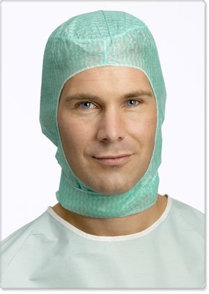 Molnlycke Surgeon Cap Barrier® Tuck® One Size Fits Most Blue Pull On Closure - Box of 100 - 620105-BX