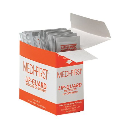 Medique Products Lip Balm Medi-First® 1/57 oz. Individual Packet - Case of 720 - 26671-CS