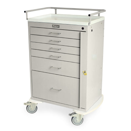 Harloff Emergency Cart Classic Line Heavy-duty Steel - Each - 6400-EA