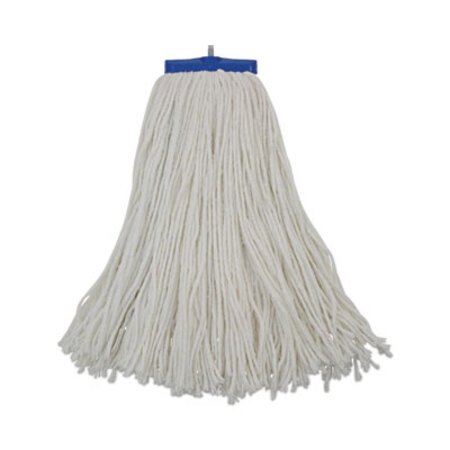 Boardwalk® Cut-End Lie-Flat Wet Mop Head, Rayon, 16oz, White - Each - BWK-716REA-EA